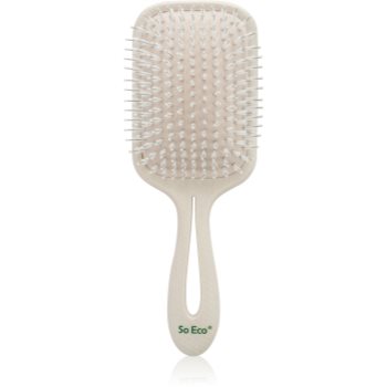 So Eco Paddle Brush perie de par cu fibre de nailon - imagine 2